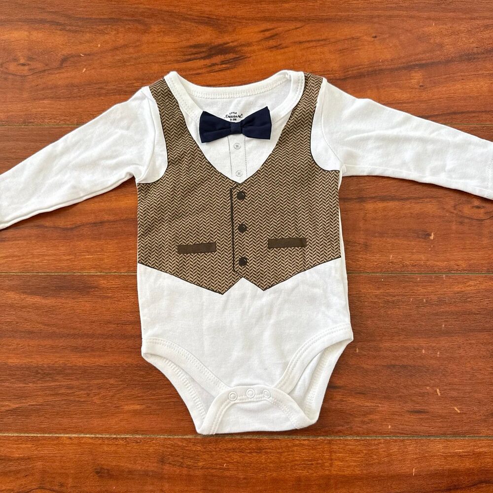 Little Treasure Long-sleeve Bodysuit 0-3m